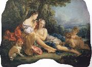Francois Boucher Spring oil painting on canvas